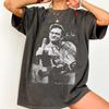 Johnny Cash T-Shirt Das Unisex in Schwarz Shirt Outlaw Musik Shirt Country Musik Shirt Rock Shirt Rockabilly Unisex Damen Ganzjahres