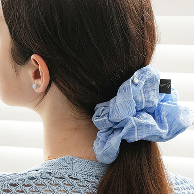 

Резинка для волос Dana Burton Ripple Puff Blue