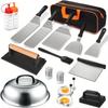 16-Piece Stainless Steel BBQ Tool Set