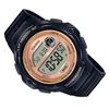 Casio LWS-1200H-1AVDF Women's Digital Watch, Black Resin Strap