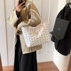 Women's Solid Color Bow Crossbody Bag - Large Capacity, Lightweight, Versatile Shoulder Bag for Commuting