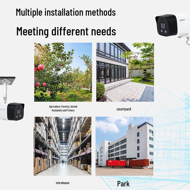 Dahua 4MP PoE IP Surveillance Camera with Night Vision