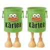 Cartoon Pen Holder Sausage Mouth Storage Bucket Large Capacity Student Desktop Storage Box Desk Organizer for Office Home