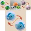 Adorabile Peluche Tartaruga Flip con Design Reversibile Double-sided per Bambini