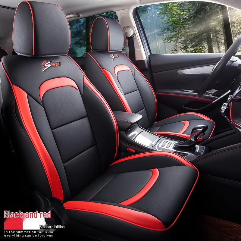 CKJ Custom Leather Seat Cover for Changan CS55 - All-Season Sports Cushion