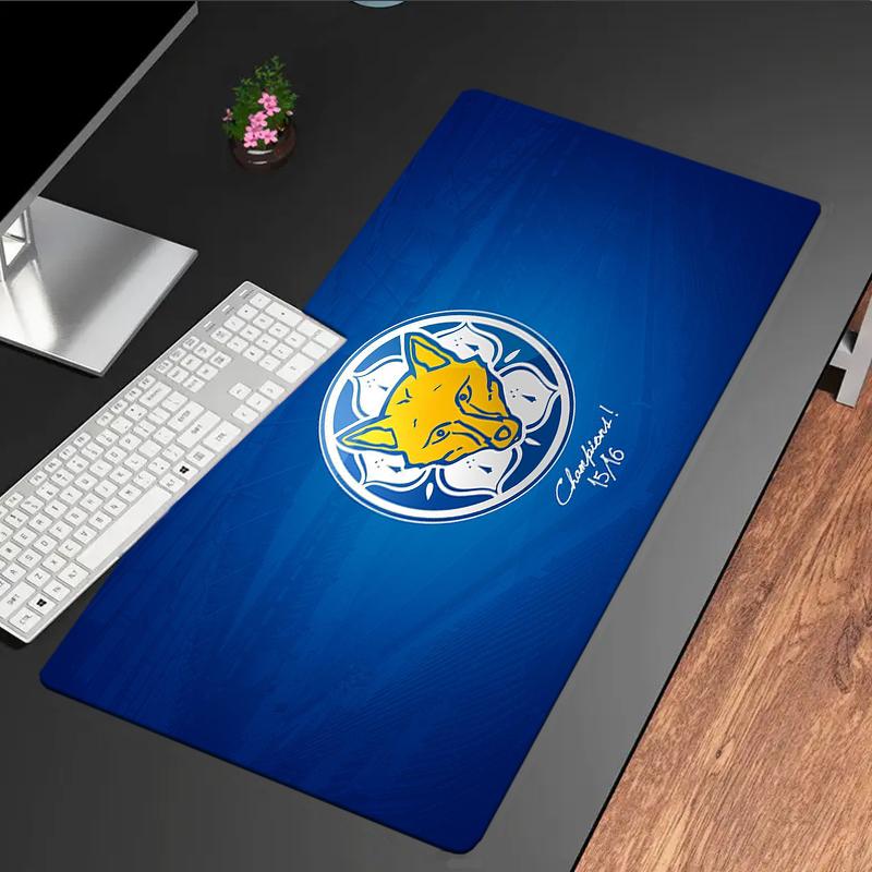 Leicester Football Club Crest Mouse pad, Gaming Mouse Pad, keyboard pad, Desk Decor for computer notebook Fan Gift Birthday Gift