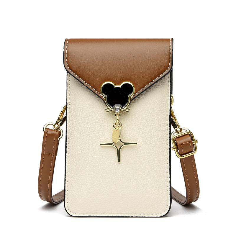 Ladies' Single-shoulder Crossbody Bag A Fashionable and High-quality Vertical Small Bag