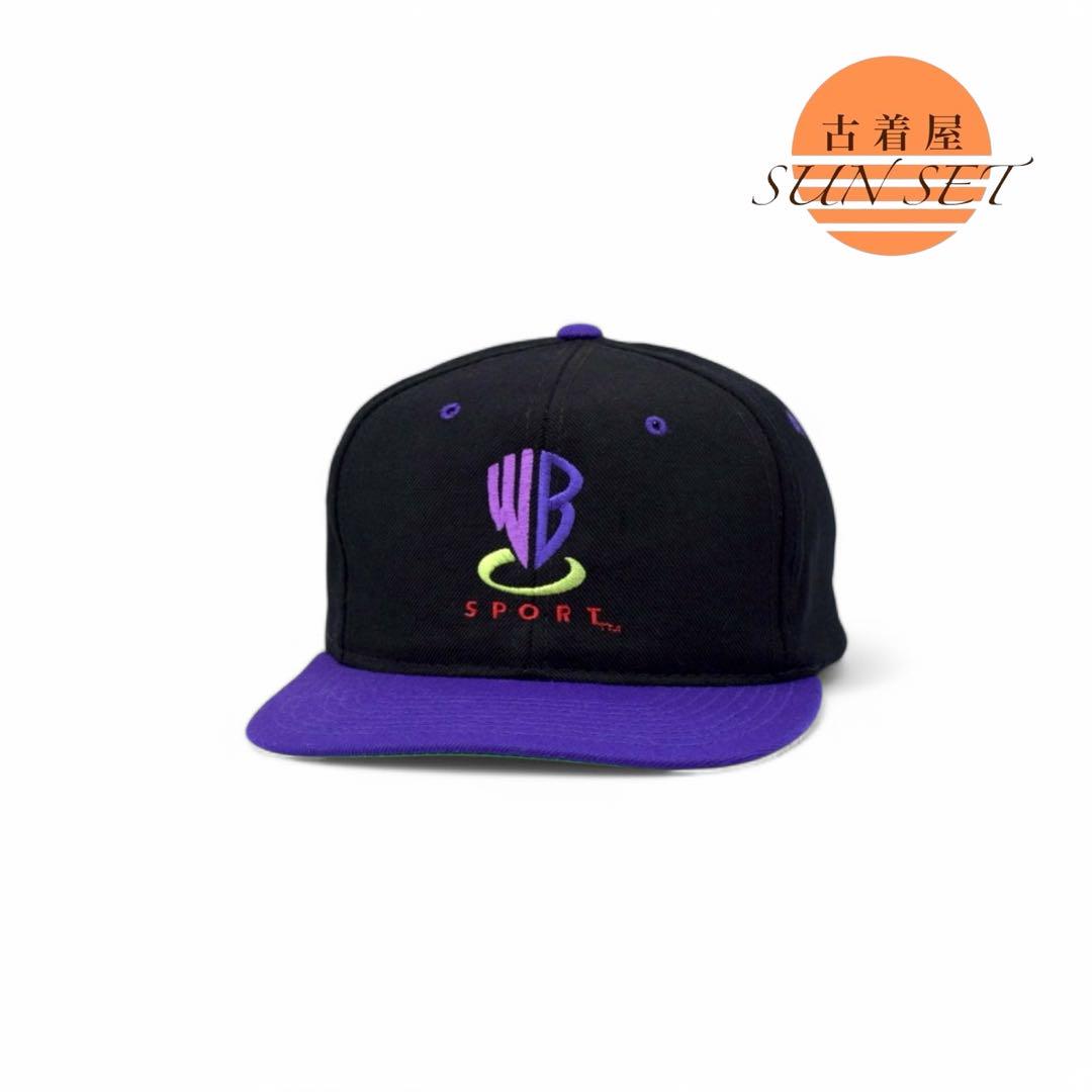 

[USED] Rare 90s Warner Bros. Sports Vintage Embroidered Cap, Two-Tone