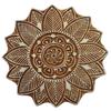 Hand Carved Floral Pattern Textile Wood Stamp Printing Blocks Wooden Block