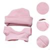 2 Pieces Dolls T Shirt and Hat Costume Handmade Clothing Outfits for 6.7inch Boy