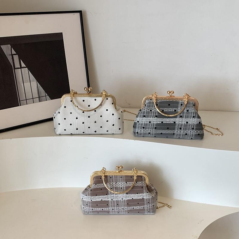 Modische Retro-Stil Damen PU-Leder Handtasche Klassisches Muschelschalen-Form Design