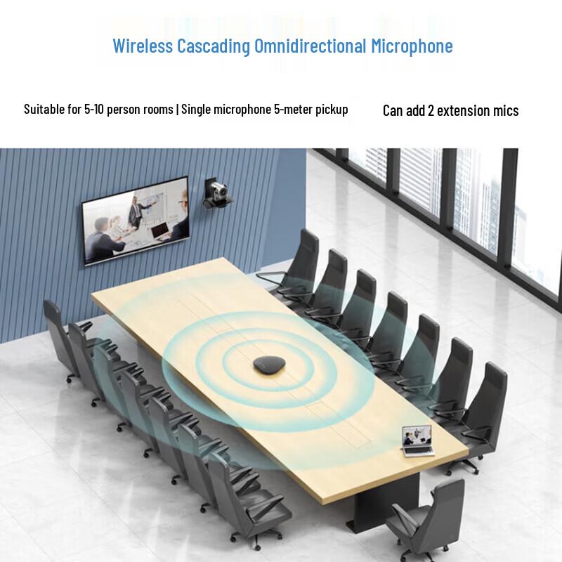 YSX Video Conferencing Solution with Wireless Omni-Mic (CN version)