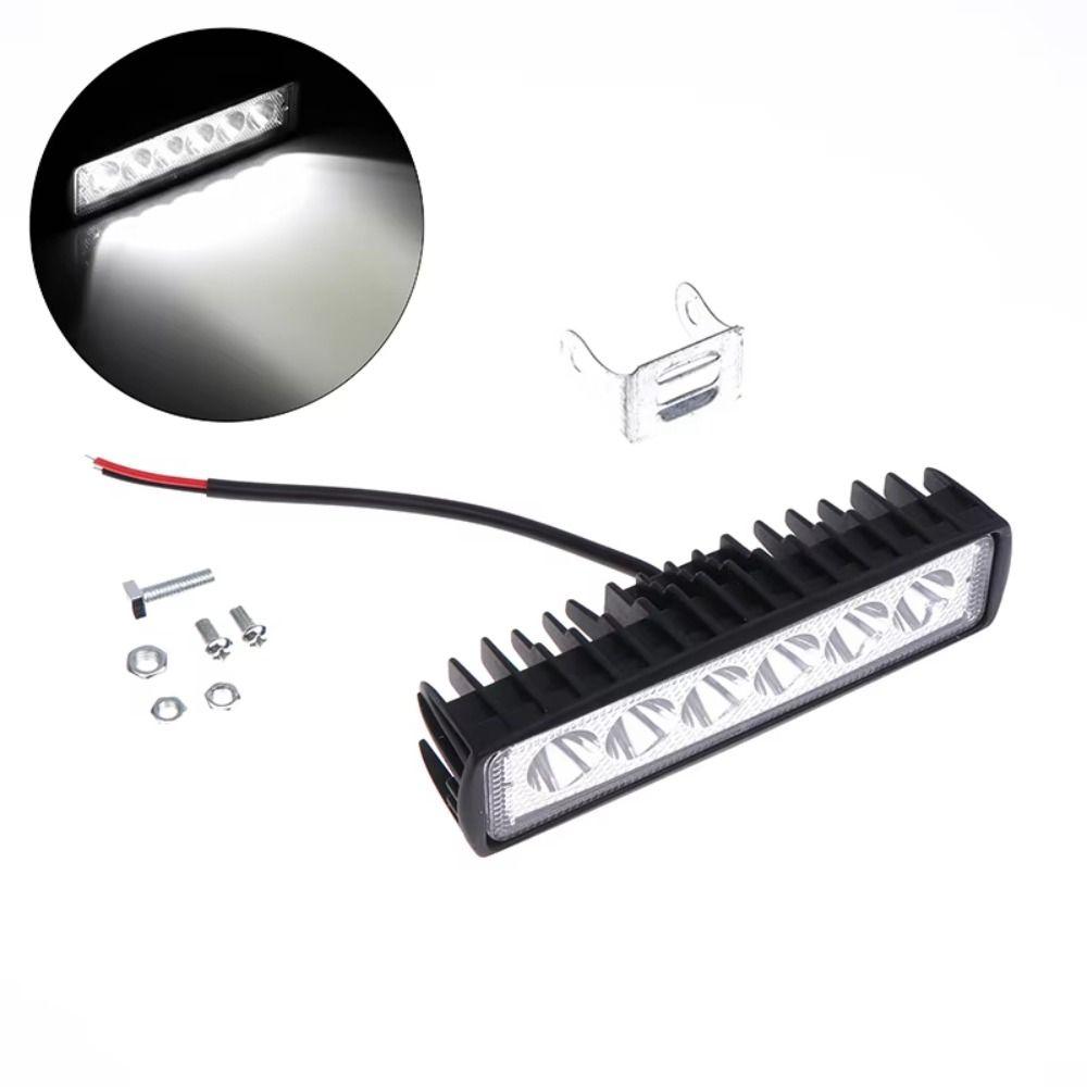 6 LED Driving Fog Lamp High Bright LED Light Bar Work Light DRL Spotlight  Universal Application