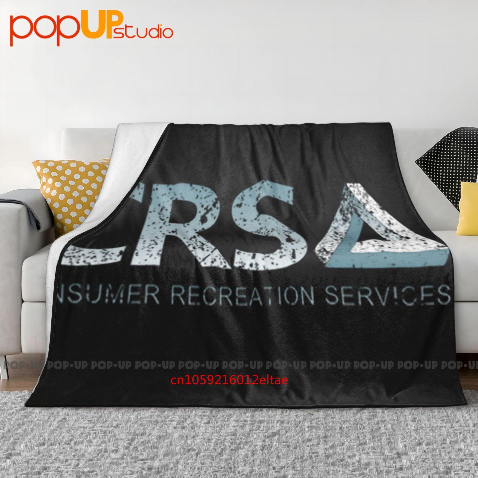 Crs Logo Consumer Recreation The Services Ultra-Soft Blanket Quilt Winter Sofa Cover Bed Covers Size: 75*100cm, Weight: 230 GSM