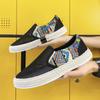 Fashion Men Casual Shoes Breathable Vulacnized Shoes Loafers Sneakers Outdoor Comfort Slip On Flat Canvas Shoe Adult Moccasins Zapatos