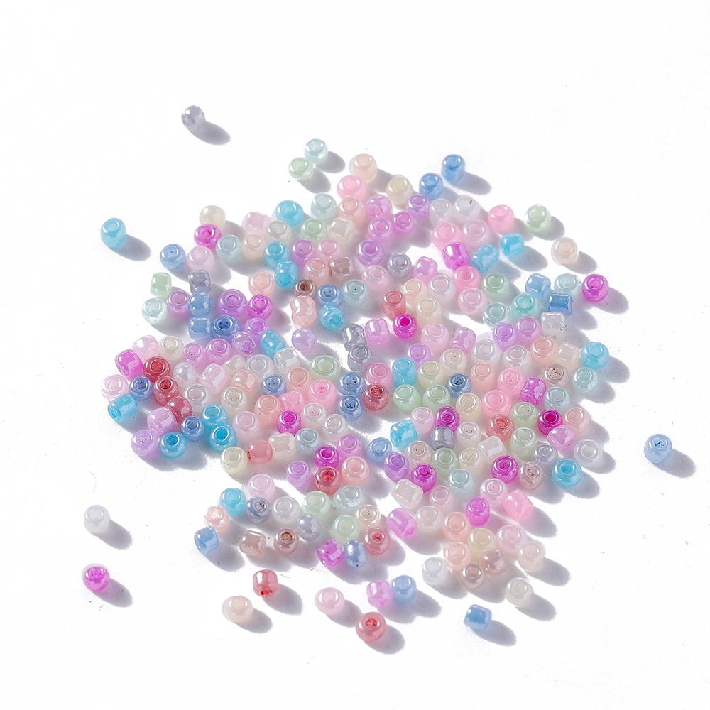 1200Pcs/Lot 20g 2mm Charm Czech Glass Seed Beads DIY Bracelet Necklace Spacer Beads For Jewelry Making DIY Earring Necklace