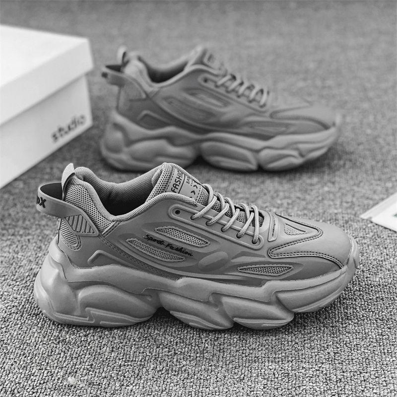 Fashion Cushioned Insole Male Sports Shoes Black Minimalist Simple Size 9 Unisex Low Price Running On Sale Walking Men's Casual Sneakers