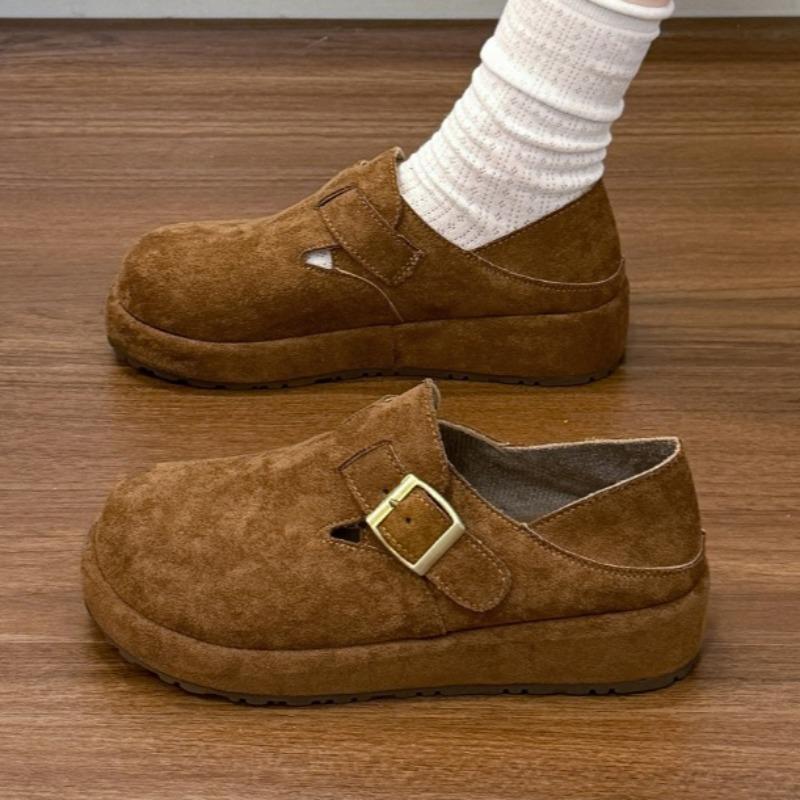 Flats Women's Suede Shoes 2025 Autumn Fashion Sport Shoes Designer Casual Sneakers Cozy Running New Trends Zapatillas De Mujer