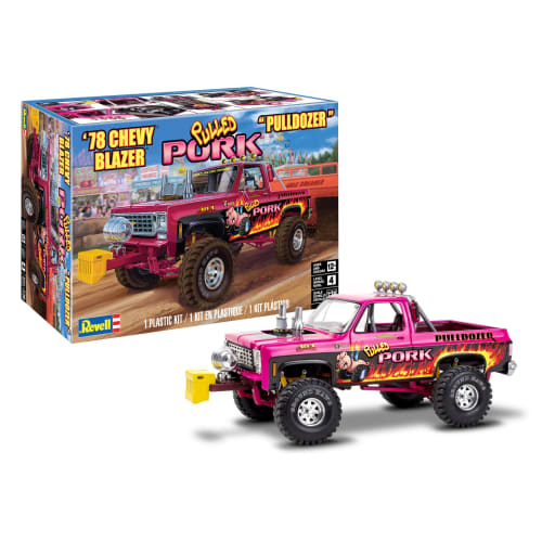 America Revell 1/24 Scale 1/78 Chevy Blazer Pull Dozer Plastic Model 14532