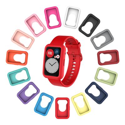 Etui Ochronne Pokrowiec Na Huawei Watch Fit /Huawei Watch fit nowy pasek Miękki Silikonowy Pasek Opaska Pasek Pasek Ochronna powłoka