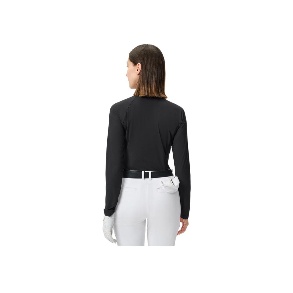 New FILA Golf Series T Shirt Women's Pitch Black BK A11W525202F-BK