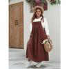 Autumn and Winter Women's Dress Plus Size Elegant Fashion Solid Colour Halter One-piece Dresses