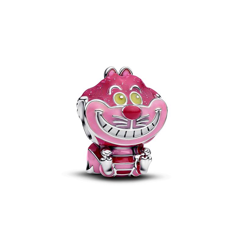 New In Charm  Cheshire Cat Charm Beads Suitable For Original Women Stitch Bracelet Necklace Pendant Jewelry Holiday Gifts