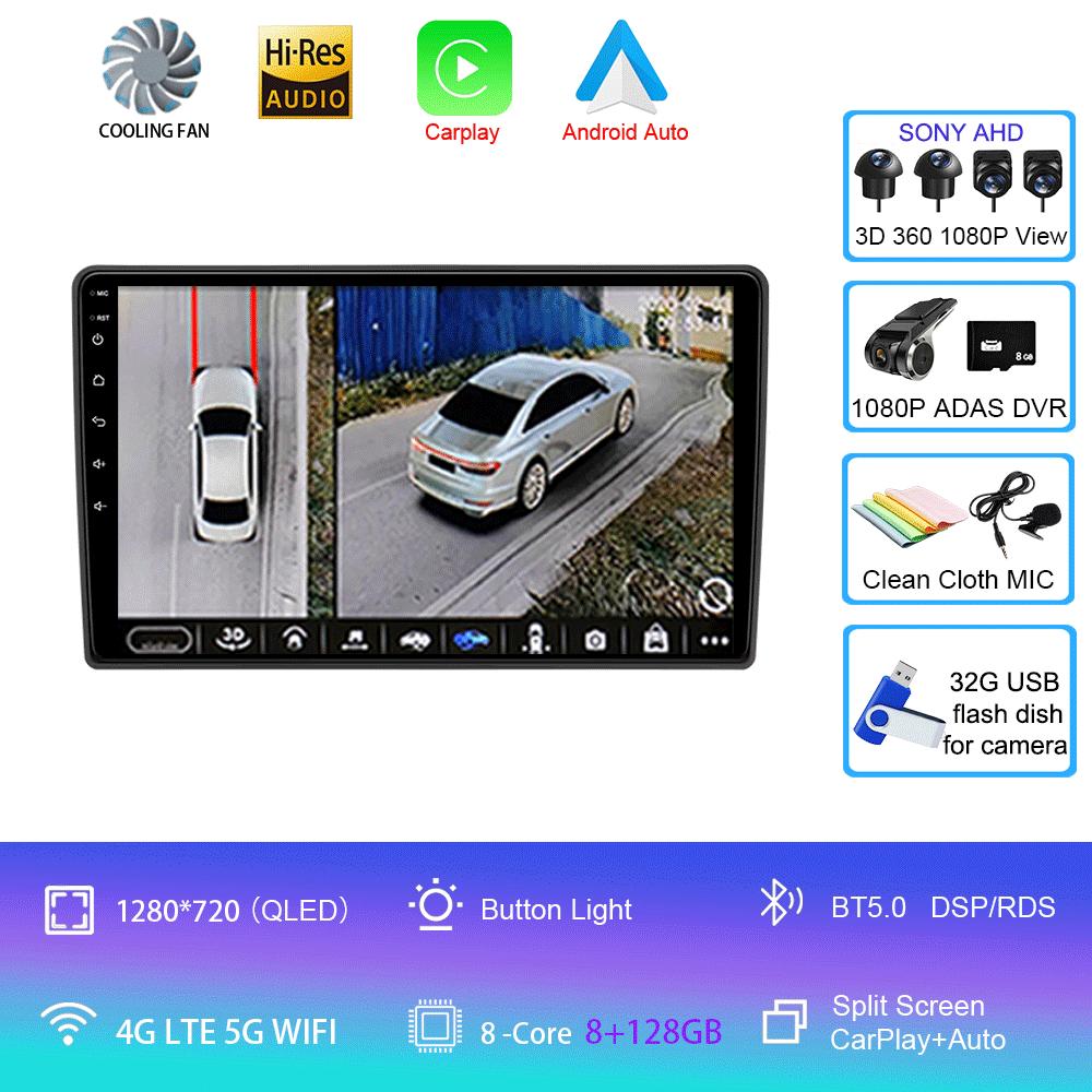 Car Radio Android14 For Volkswagen VW Golf 4 IV Jetta MK4 Classics Multimedia Player Stereo Carplay GPS Stereo 2din DVD