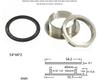 3/4”1"1.2"1.5"2 Zoll Edelstahl Rohrfitting Wassertank Loch Ablaufanschluss Wassereimer Wasserturm Verbindung