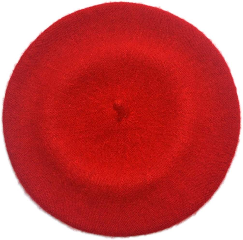 MIO Beret Hat Multi Color Children Autumn and Winter French Berets Cap Custom Embroidered Wool Beret Hat for Kids