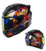 New Retro Full Face Motorcycle Helmet with Universal Day/Night Lens