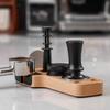 51mm 53mm 58mm Compatible Wood Tamping Station Tamper Holder Base  Espresso Machine Area
