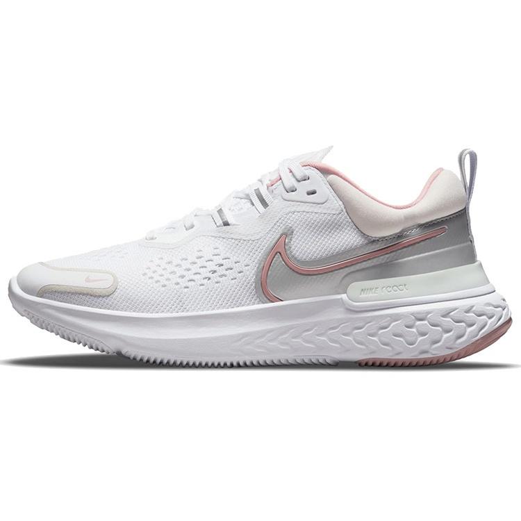 (WMNS) Nike React Miler 2 White Pink Glaze Women s CW7136-101 EU 38