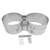 Diving Stainlee Steel Twin Tanks Mounting Band Double Cylinder Bottles Retainer Diving Tanks Band Carry Rings Easy to Use
