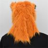 Open Mouthed Parody Wolf Head Mask Cute Animal Headpiece Funny Performance Prop Costume Party Halloween 1PCS