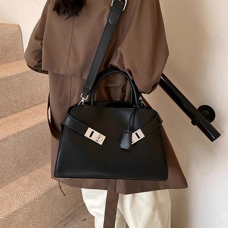 Genți de toamnă și de iarnă de înaltă calitate, geantă de umăr simplă, de mare capacitate, nouă, geantă crossbody la modă