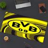 Tapis de Souris Impression Borussia Dortmund, pour Clavier Pad Ordinateur Portable Mat pour Bureau Utilisation à Domicile, Décoration de Bureau, Cadeau d'Anniversaire Parfait pour les Joueurs