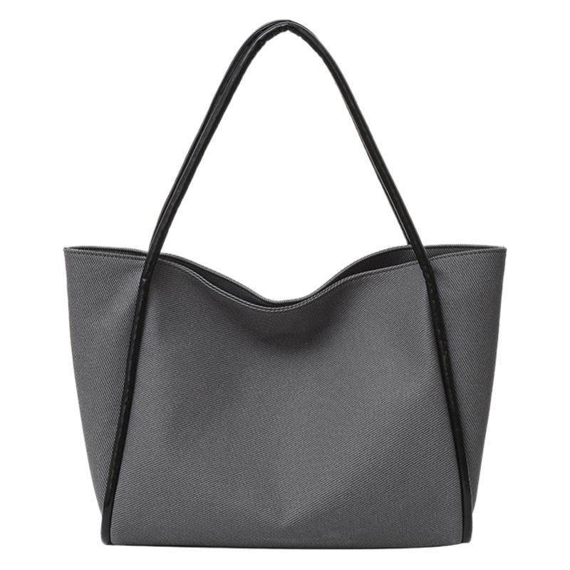 Winter new canvas tote bag shoulder women's bag portable large capacity women's backpack fashionable versatile bag