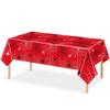 Red Spider Web Birthday Party Tableware Set – Disposable Tablecloth, Bunting, and Plates.