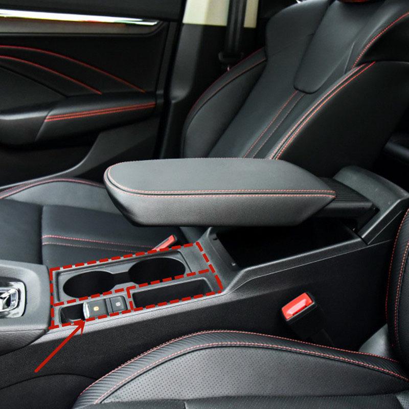 Front Seat Center Water Cup Panel Garnish Interior Trim for Skoda Octavia 4 IV Mk4 RS VRS Pro Cover Styling Accessories
