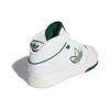 Adidas Originals Drop Step XL 2.0 Lace-Up Casual Comfortable Slip-Resistant Durable Mid-Top Skate Shoes Unisex Sneakers White Green IG8532