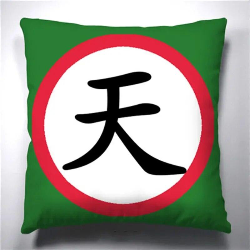 Home Decor Anime Crane Budo Print Pillowcase Living Room Sofa Decoration Cushion Cover