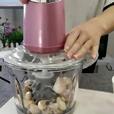 2L/3L Elektrikli Kıyma Makineleri için Sarımsak Soyucu Aparat Zahmetsiz Soyma için Silikon Soyma Aleti Elektrikli Soyucu Doğrayıcı Makine