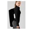 Damen Herbst- und Winter-Gepolsterte Yoga-Bekleidung Langarm-Top