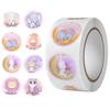 100-500PCS Toy Animal Reward Stickers for Kids - Stationery Labels for Kindergarten School Encouragement Students