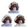 Teens Mädchen Cosplay Spitze Haarband Gothic Hasenohr Haarband Subkultur Kopfschmuck