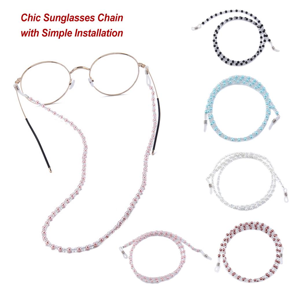 Eyeglasses Chain Ornament Beautiful Strap Decoration Fashion Decor Accessory Beads Cords Pendants Sunglasses Cord Lanyard