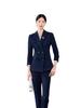 Women's Double-Breasted Suit Set: Simple & Polished Long Sleeve Blazer for Autumn/Winter 2025 Professional Commute Workwear.