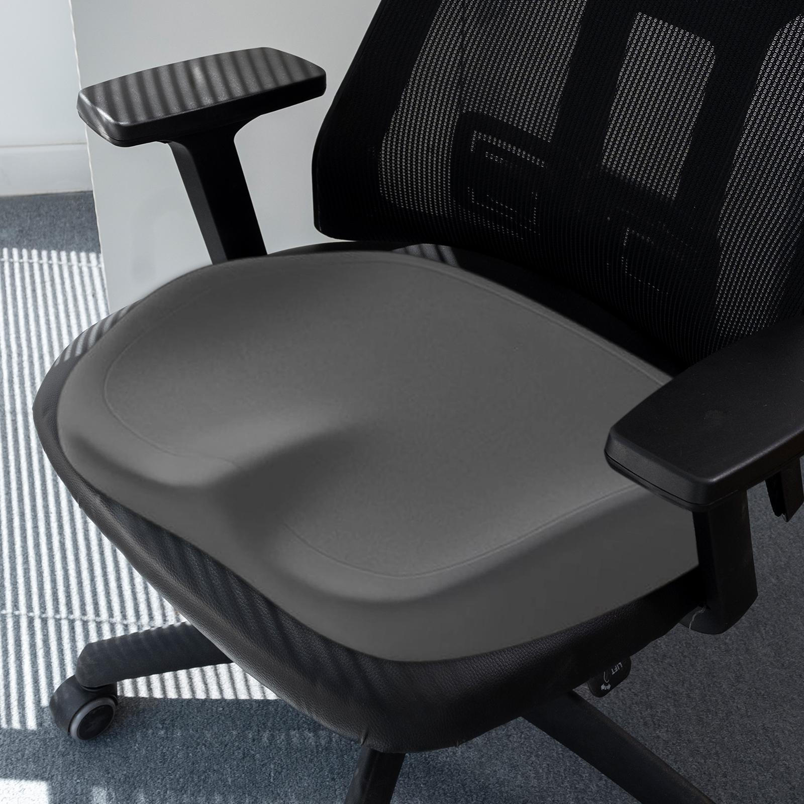 Подушка для сидения из пены с эффектом памяти Подушка под ягодицы Портативная для офисных стульев Для копчика Для дома Black 1150₽