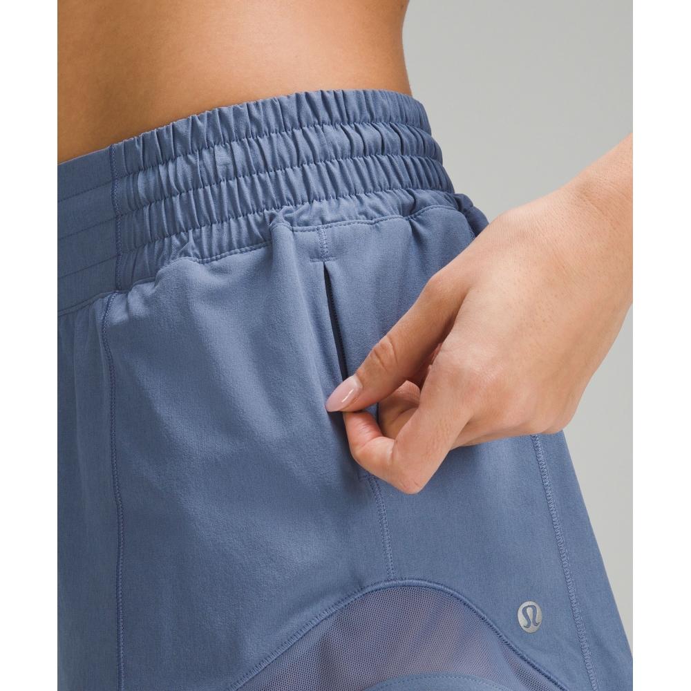 Lululemon Hotty Hot High Rise Lined Short 2.5  Oasis Blue